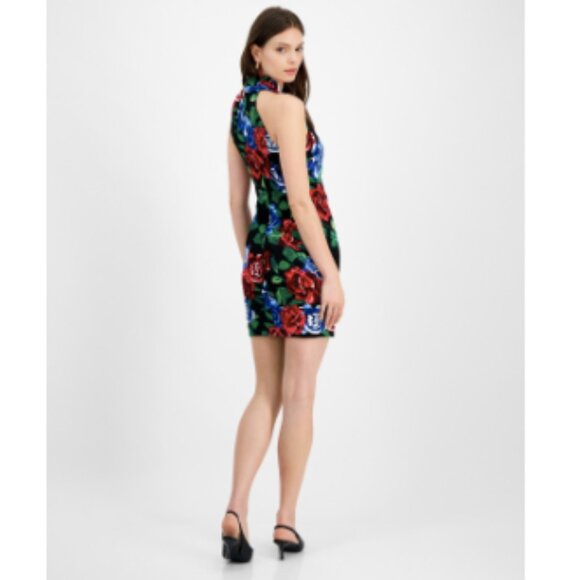 Rachel Rachel Roy Women's Harland Floral-Print Halter Dress - Secret Garden - Picture 2 of 4